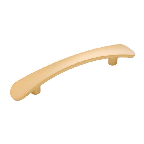 BELWITH KEELER Vale Curved Handle Pull in Brushed Golden Brass (+3 Sizes)