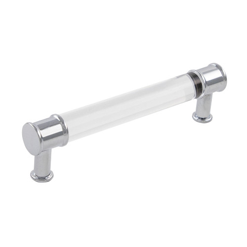 HICKORY Midway Handle Cabinet Pulls in Chrome and Clear (+5 Sizes)