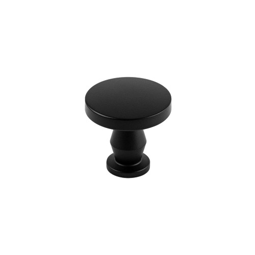 BELWITH KEELER Anders 1-1/4" Diameter Cabinet Knob in Matte Black