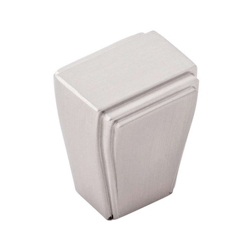 BELWITH KEELER Belleclaire 1" Length Rectangle Cabinet Knob in Satin Nickel
