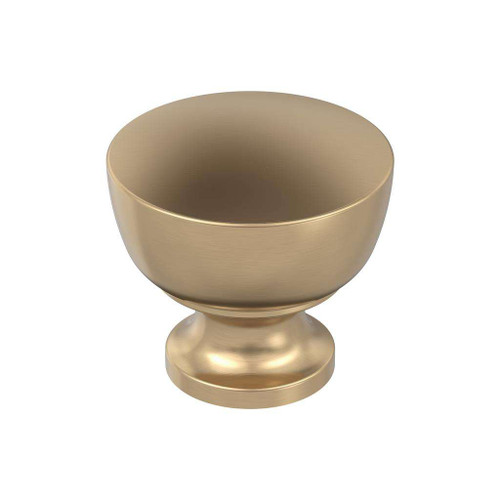 AMEROCK Chalice 1-1/4" Diameter Cabinet Knob in Champagne Bronze