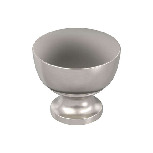 AMEROCK Chalice 1-1/4" Diameter Cabinet Knob in Satin Nickel