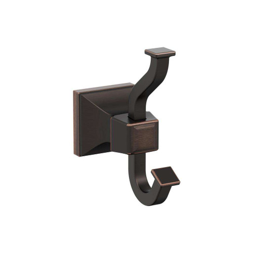 AMEROCK Mulholland Double Robe Hook in Oil Rubbed Bronze