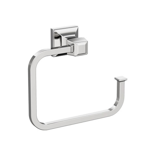 AMEROCK Mulholland 6-13/16" Long Hanging Towel Ring in Polished Chrome