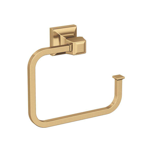 AMEROCK Mulholland 6-13/16" Long Hanging Towel Ring in Champagne Bronze