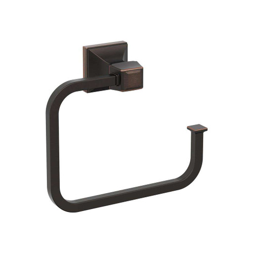 AMEROCK Mulholland 6-13/16" Long Hanging Towel Ring in Oil Rubbed Bronze