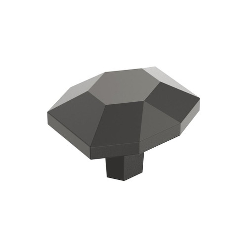 AMEROCK St. Vincent 1-5/8" Length Geometric Cabinet Knob in Black Bronze