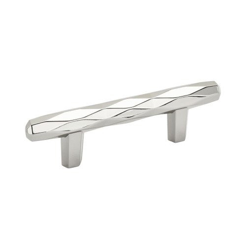 AMEROCK St. Vincent Geometric Bar Pulls in Polished Nickel (+6 Sizes)