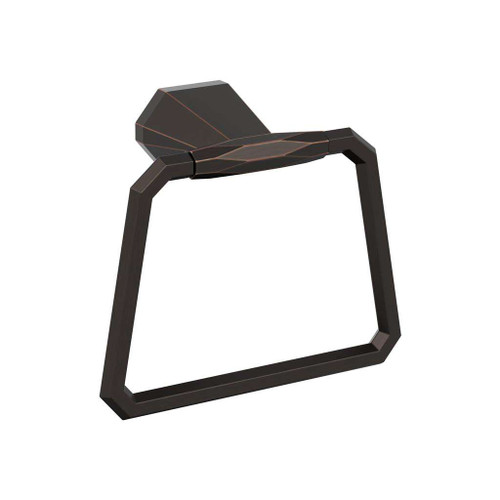 AMEROCK St. Vincent 6-3/4" Long Hanging Towel Ring in Oil Rubbed Bronze