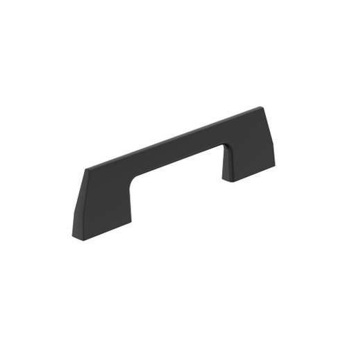 AMEROCK Angle Cabinet Handle Pull in Matte Black (+6 Sizes)