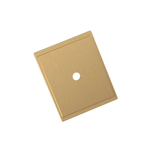 AMEROCK Maymont 1-5/8" Rectangle Cabinet Knob Backplate in Champagne Bronze