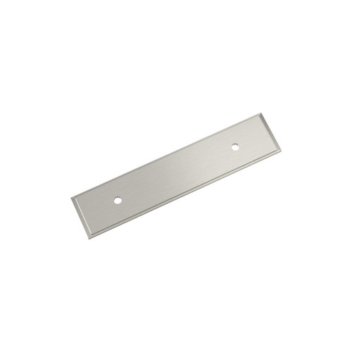 AMEROCK Maymont Rectangle Cabinet Handle Backplate in Satin Nickel (+8 Sizes)