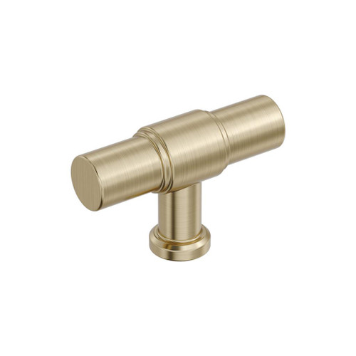 AMEROCK Faircrest 2" Length Wrapped Bar Knob Cabinet Pull in Golden Champagne