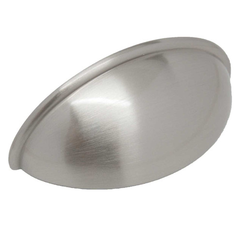 AMEROCK Cup Pulls 2-1/2" Centers Cup Pull in Satin Nickel