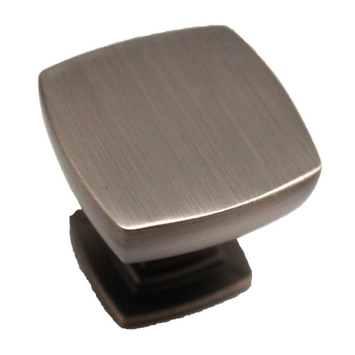 LIBERTY Webber 1-1/8" Square Cabinet Knob - Heirloom Silver P29542-904-C