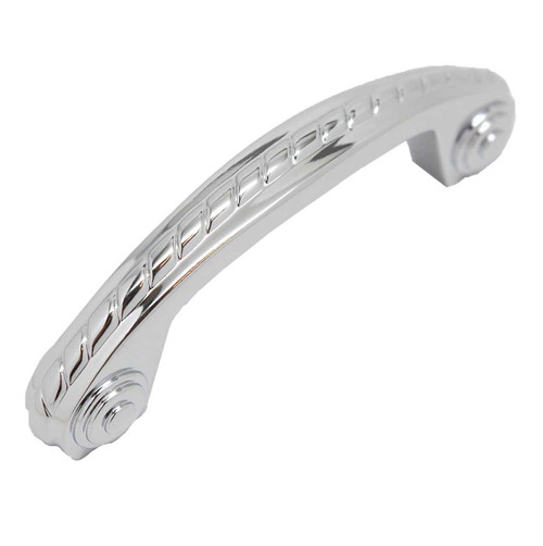 AMEROCK Everyday Heritage 3" Centers Rope Handle Pull in Polished Chrome
