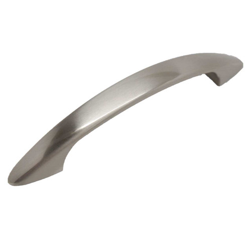 LIBERTY Ethan 3" Centers Curved Handle Cabinet Pull in Satin Nickel