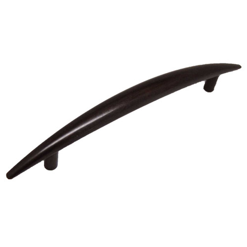 KEYSTONE ACCENTS 3-3/4" Centers Curved Handle Cabinet Pull - Oil Rubbed Bronze H350