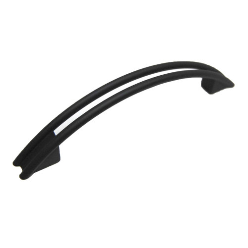 KEYSTONE ACCENTS 3-3/4" Centers Handle Cabinet Pull - Black H473