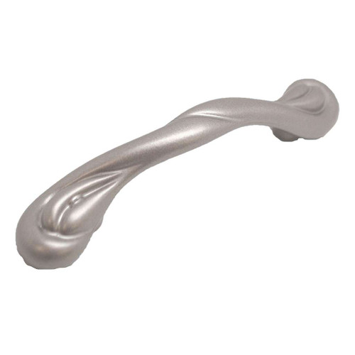 AMEROCK 3" & 3-3/4" Centers Twisted Handle Cabinet Pull in Champagne Nickel