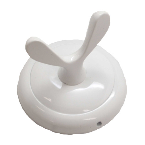 AMEROCK Bathroom Robe Hook in White