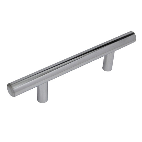 BERENSON Cabinet Bar Pulls in Polished Chrome (+2 Sizes)