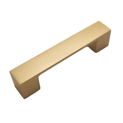 HICKORY Heritage Designs Platform Handle Cabinet Pull in Brushed Brass (+3 Sizes)