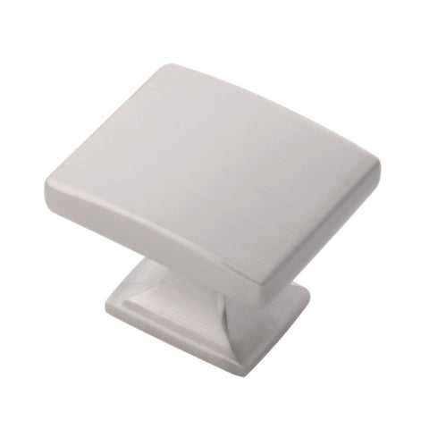 HICKORY Forge 1-3/8" Rectangle Cabinet Knob in Satin Nickel