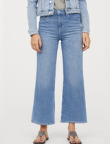 Wide High Ankle Jeans