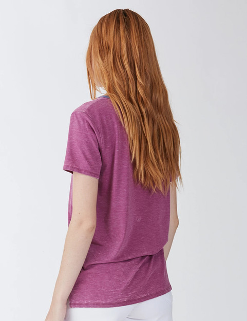 Jen Snap Henley Magenta