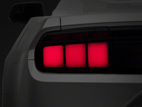 Raxiom 15-23 Ford Mustang Profile LED Tail Lights Gloss Blk Housing- Red Lens - 402182 Photo - Primary