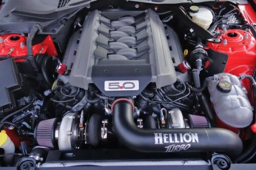 Hellion Turbo 2015-2017 Mustang GT Top Mount Twin Turbo System