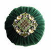 4" Hunter Green Emery Pincushion