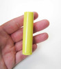 100 pcs 0.15 oz Yellow Empty Lip Balm Tubes with Your Color Choice of Caps