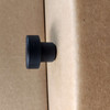 21.5 mm Black Rubber Bar Top Cork - Synthetic T-Bar Bottle Stopper