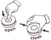 How to open click clack tins