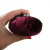 4" Burgundy Emery Pincushion - 1 lb Emery Sand 4" Burgundy Emery Pincushion - 1 lb Emery Sand