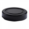 58TW Black Deepskirt Plastisol Lined Lids - 58DWO