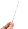 6 Pcs 3.5 mm Aluminum Crochet Hook Knitting Needles US Size E (Size 4) for DIY Yarn Craft, Nice Gift for Crocheting, Knitting, KIT (Pink)