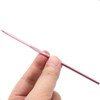 6 Pcs 3.5 mm Aluminum Crochet Hook Knitting Needles US Size E (Size 4) for DIY Yarn Craft, Nice Gift for Crocheting, Knitting, KIT (Pink)