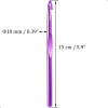6 Pcs 10mm Aluminum Crochet Hook Knitting Needles US Size NP (Size 15) for DIY Yarn Craft, Nice Gift for Crocheting, Knitting (Purple) 6 Pcs 10mm Aluminum Crochet Hook Knitting Needles US Size NP (Size 15) for DIY Yarn Craft, Nice Gift for Crocheting, Knitting (Purple)