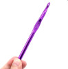 6 Pcs 10mm Aluminum Crochet Hook Knitting Needles US Size NP (Size 15) for DIY Yarn Craft, Nice Gift for Crocheting, Knitting (Purple) 6 Pcs 10mm Aluminum Crochet Hook Knitting Needles US Size NP (Size 15) for DIY Yarn Craft, Nice Gift for Crocheting, Knitting (Purple)