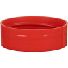 Red Ring Style Plastic Spice Cap with Natural Shaker Fitment