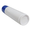 20 pcs 0.50 oz White Lip Balm Tube with Blue Caps