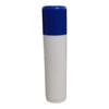 0.50 oz White Lip Balm Tube with Royal Blue Cap