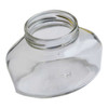 6 pcs 7.7 fl oz Triangle Glass Jar Set  with 58TW Lug Lids
