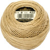 DMC Perle Cotton Thread Ball | Size 8 | 422 Light Hazelnut Brown