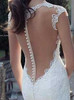 Ivory Pearl Buttons on the back of the wedding dress