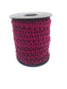 12" Red Violet, Fuchsia, Baby Pink Adjacent Elastic Bridal Button Loops