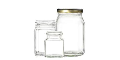Square Jars